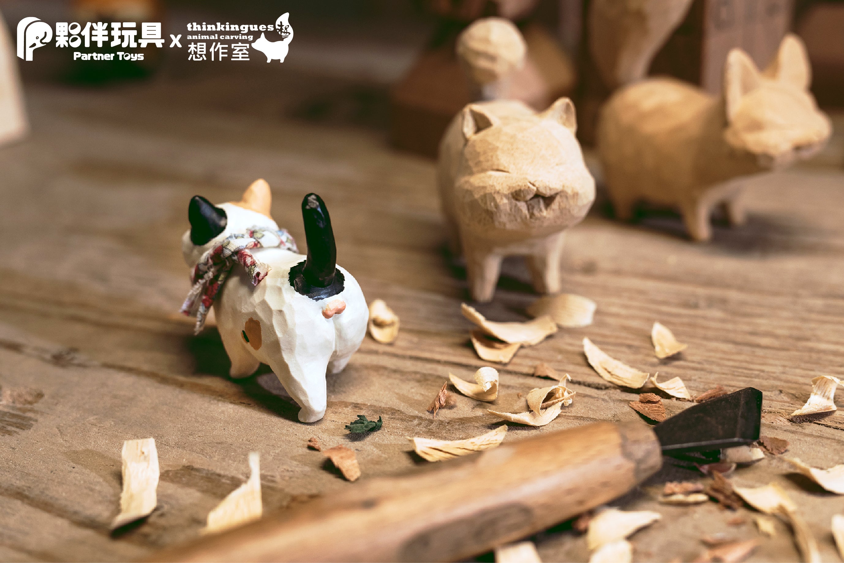 Carving Zoo Gacha Series by Thinkingues Animal Carving