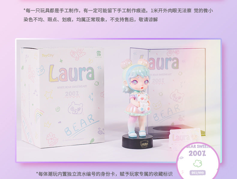 Laura 200% - WHITE BEAR SWEETHEART
