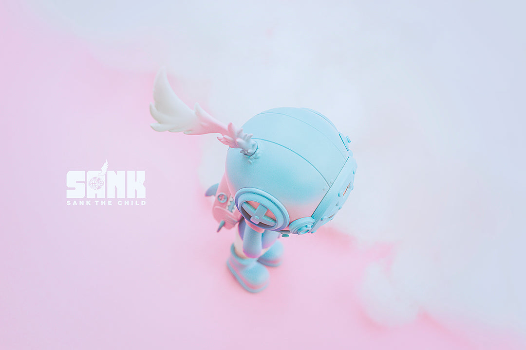 On The Way - Backpack Boy - Pink & Blue by Sank Toys