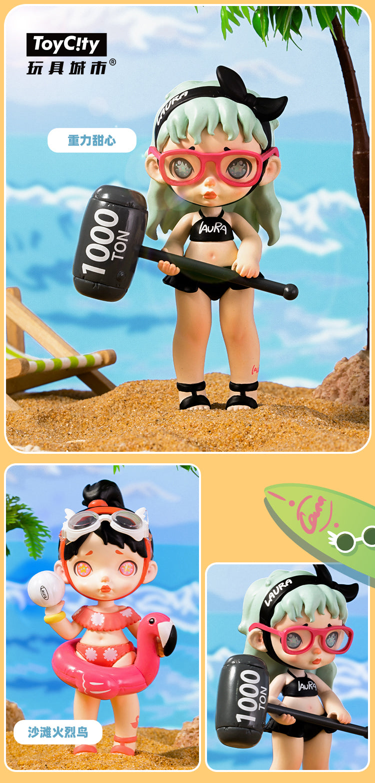 Laura Pool Fight Blind Box Series by Laura Art