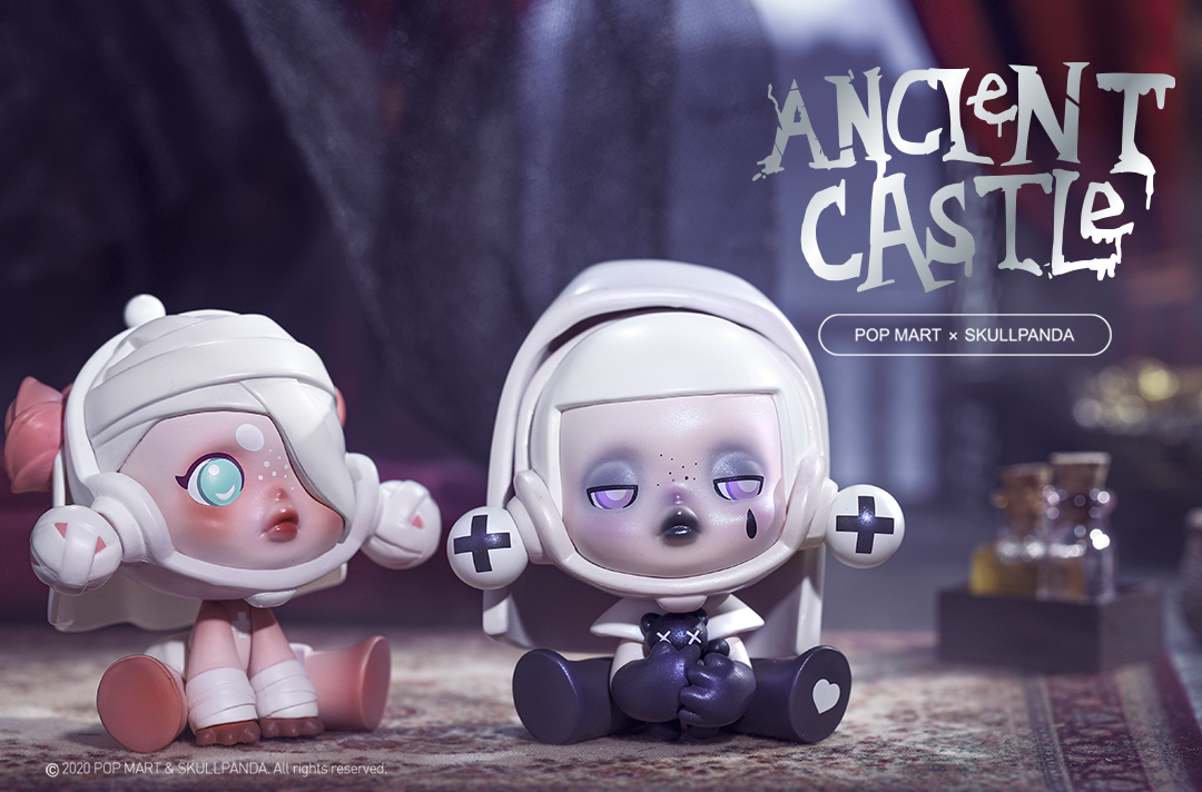 Anclent Castle Blind Box Series by Skull Panda – Strangecat Toys