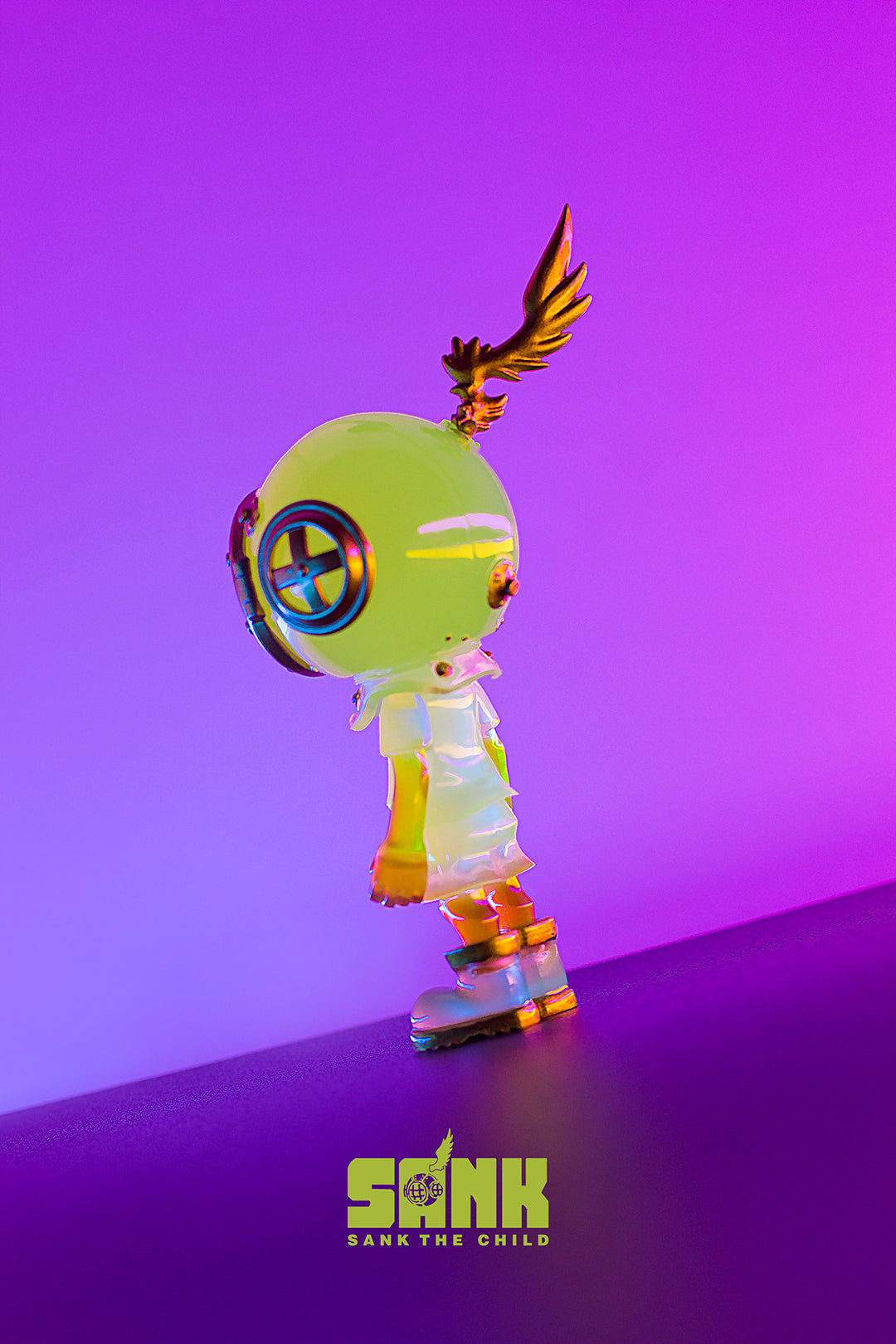 Little Sank- Spectrum Series (Neon Green) by Sank Toys