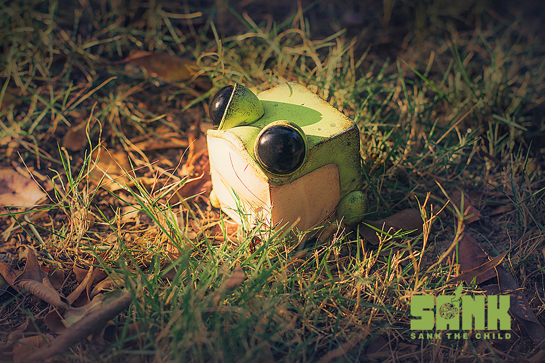 Cube Frog - Green by Sank Toys