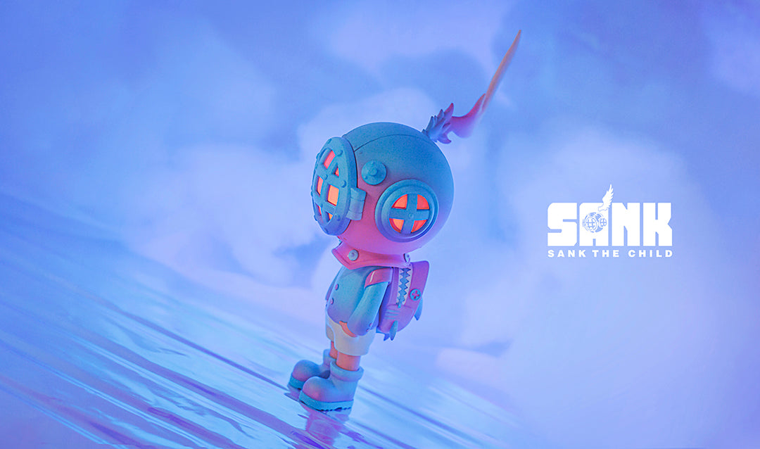 On The Way - Backpack Boy - Pink & Blue by Sank Toys