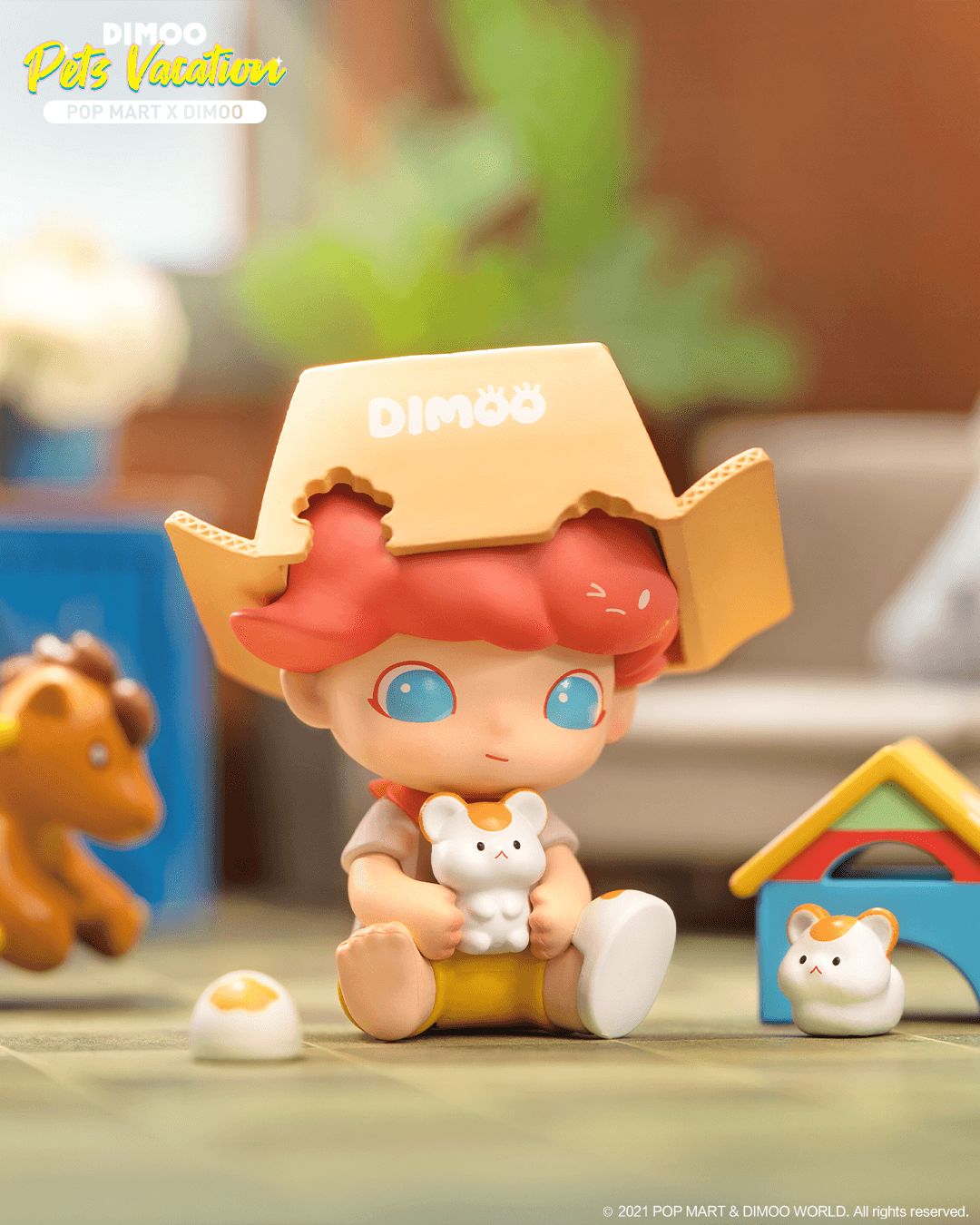DIMOO Pets Vacation Blind box Series by Ayan x Pop Mart