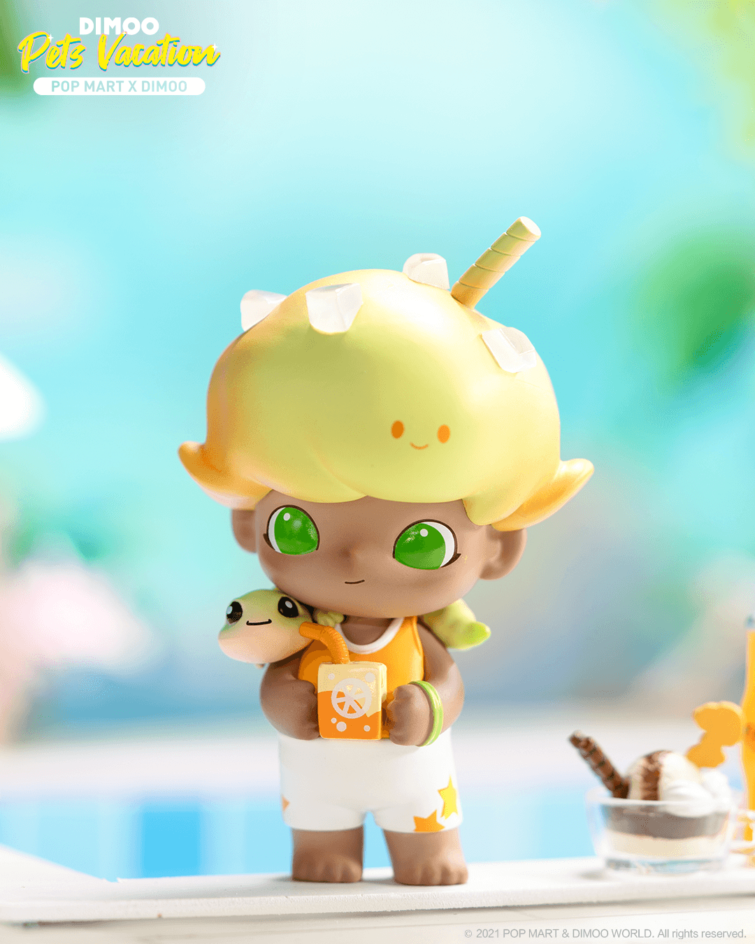 DIMOO Pets Vacation Blind box Series by Ayan x Pop Mart