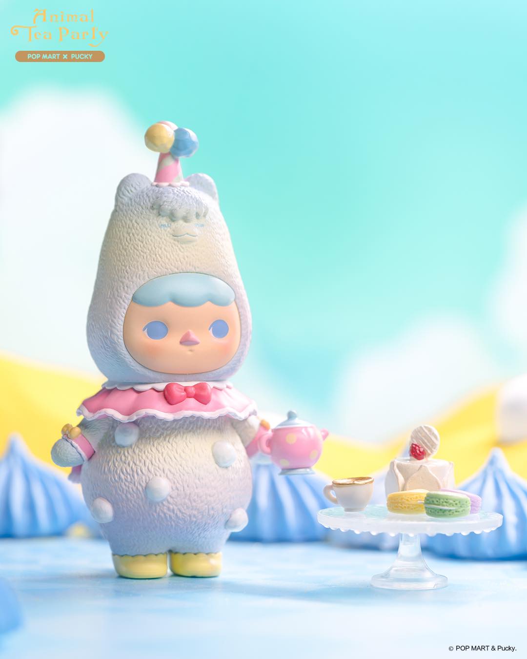 Pucky Animal Tea Party Blind Box Series by Pucky x Pop Mart