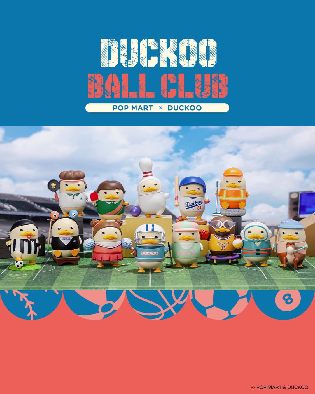 Duckoo Ball Club Blind Box Series