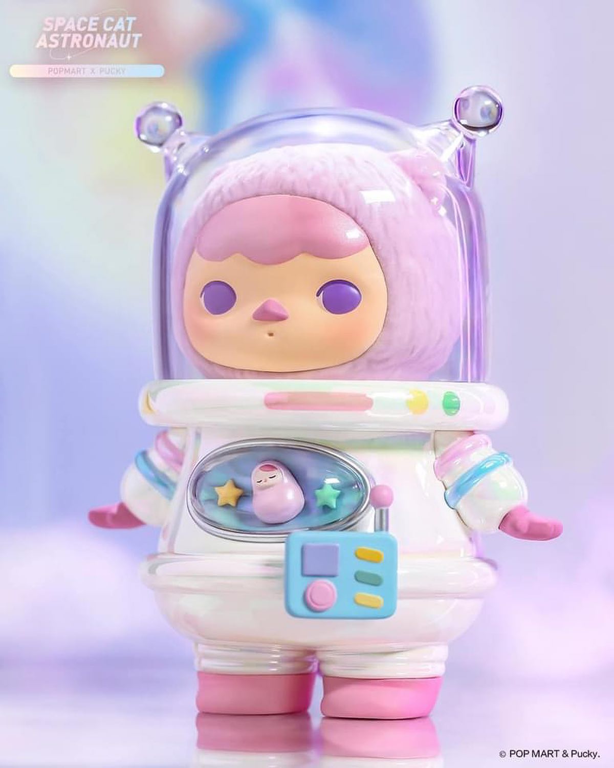 Pucky Space Cat Astronaut