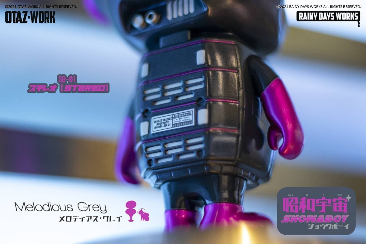 SHOWA UNIVERSE - The SHOWABOY! SB-01 STEREO (Melodious Grey) by Rainy Days Works