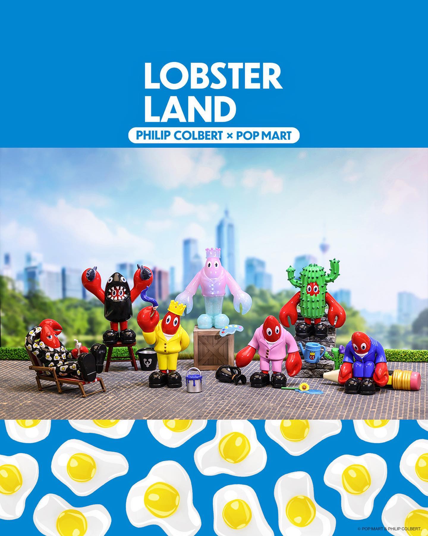 Lobster Land Blind Box Series by Philip Colbert