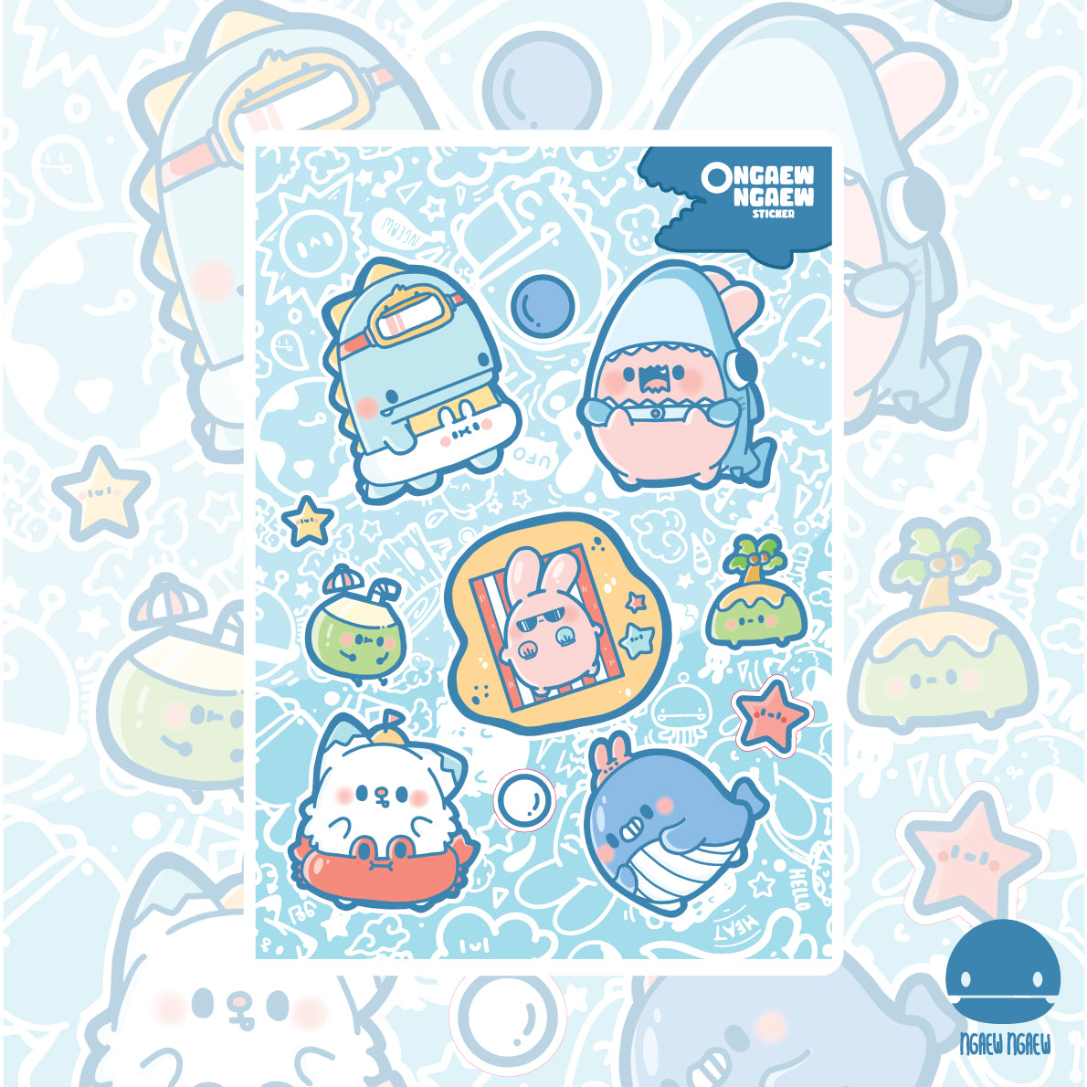 Ngaew Sticker Packs!