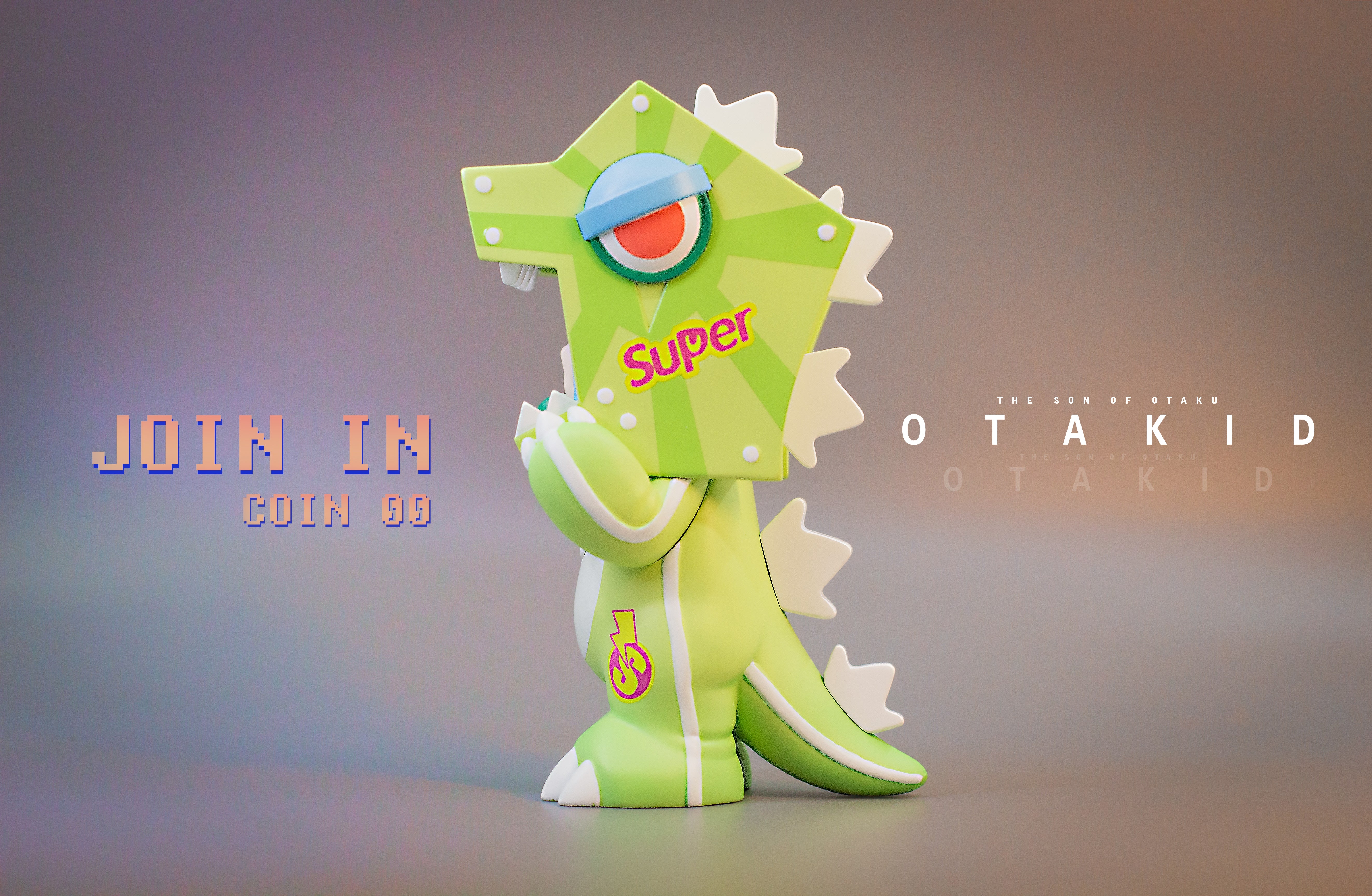 OTAKID Baby- Dinosaur -Green by Sank Toys