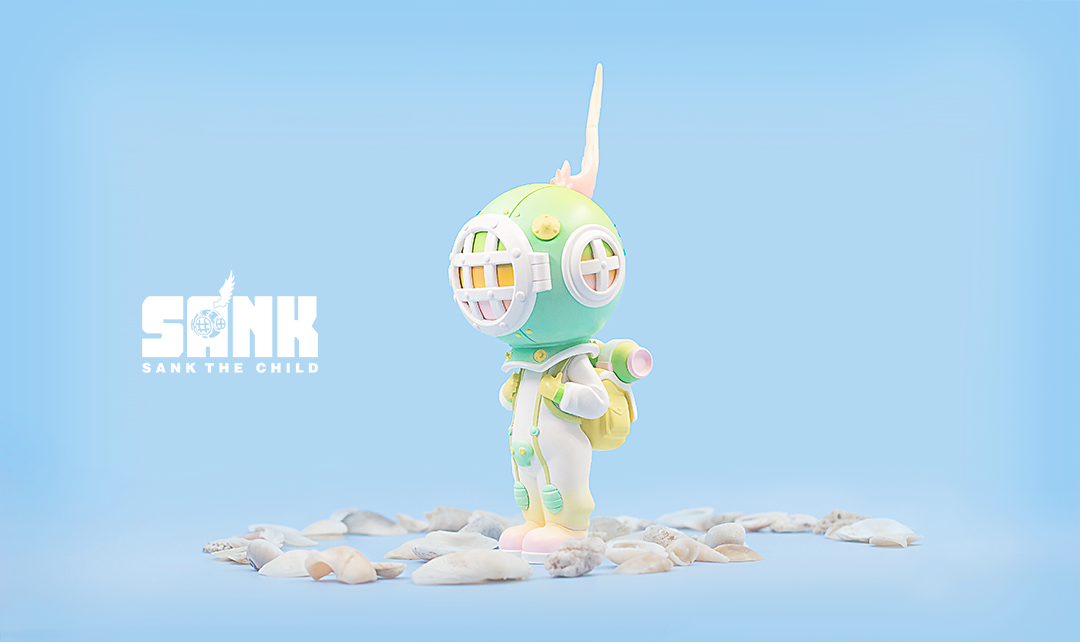 On the Way Series The Diver-Green by Sank Toys