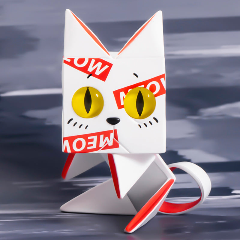 Paper Bag Cat Blind Box Series by Strange Cat