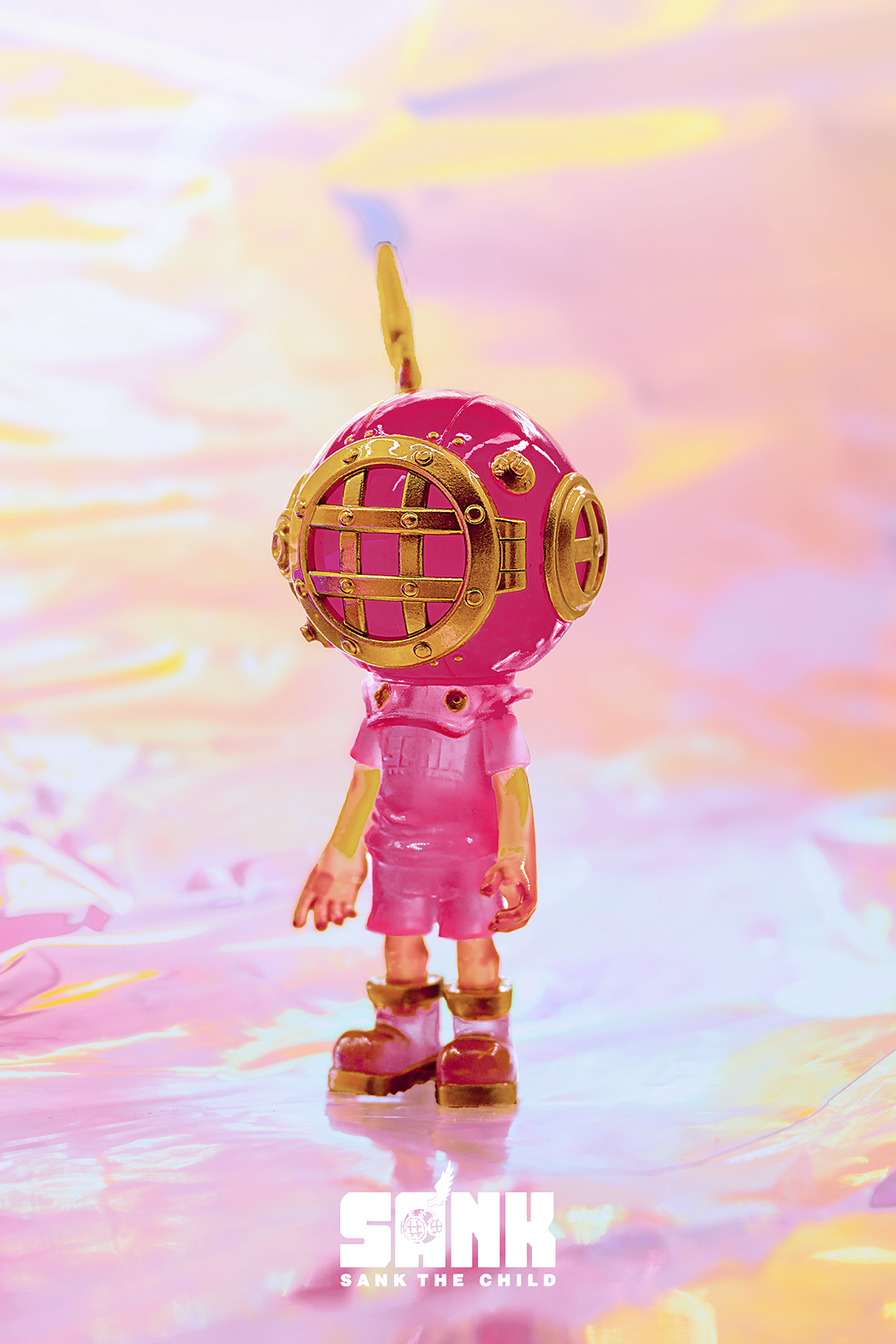 Little Sank- GID Pink by Sank Toys