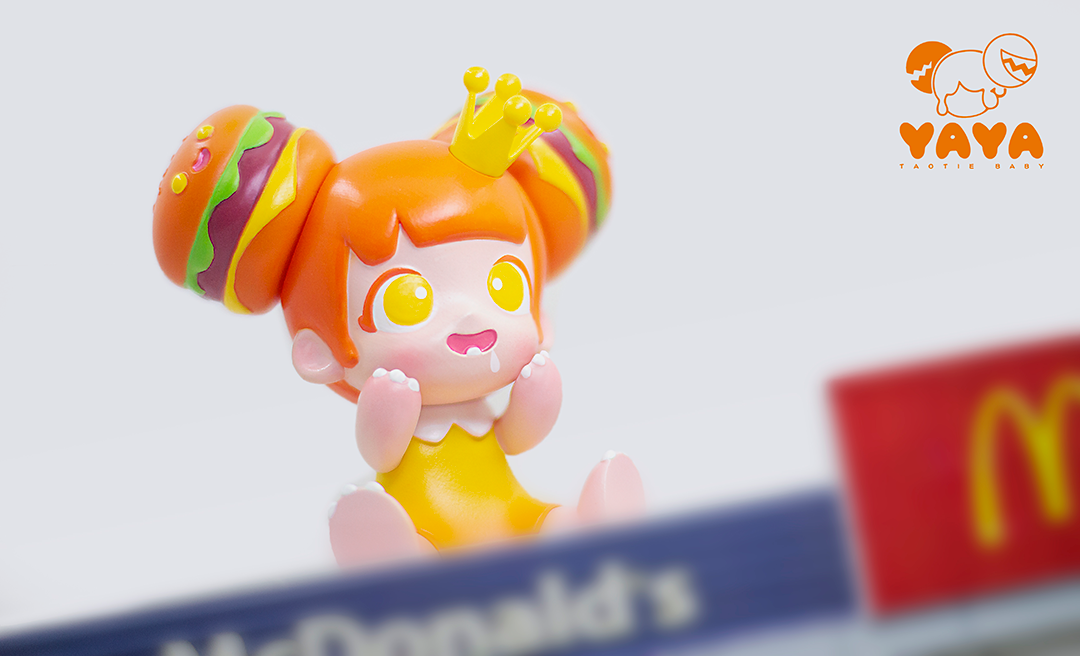 Yaya - Burger-Orange by MoeDouble2020 x WeArtDoing
