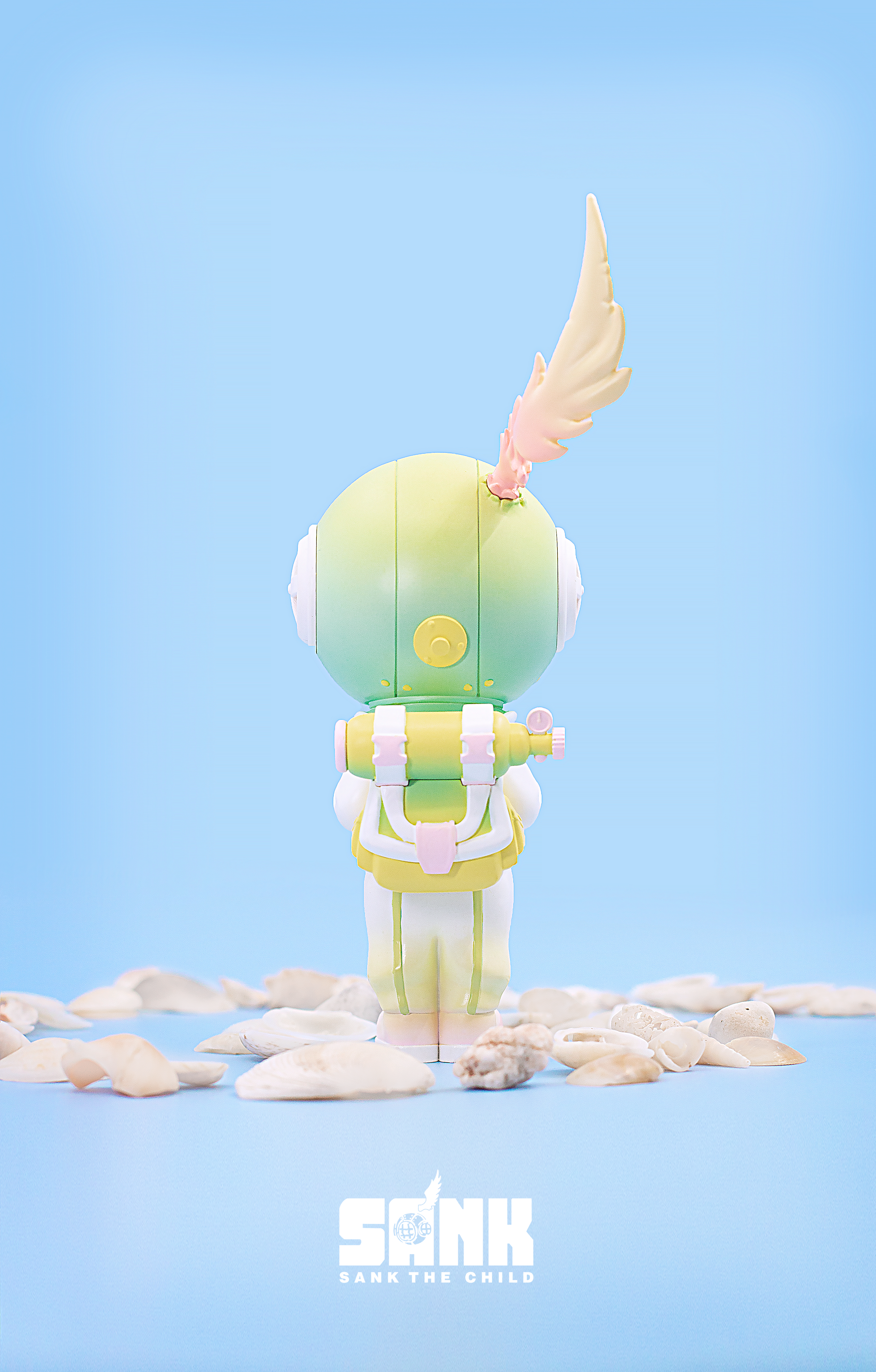 On the Way Series The Diver-Green by Sank Toys