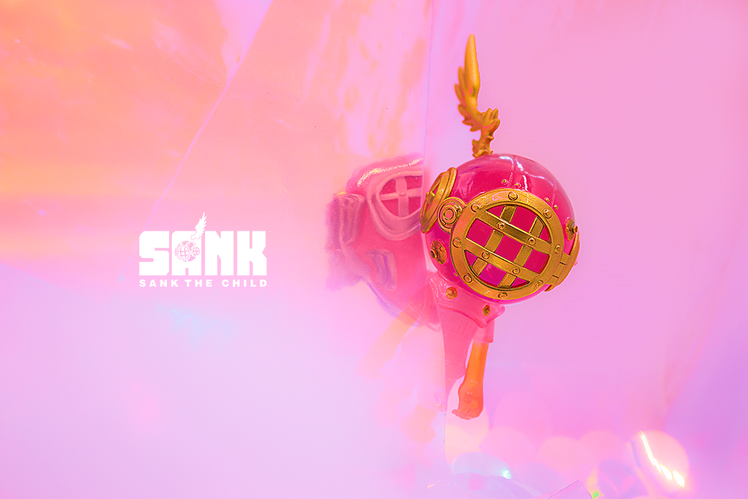 Little Sank- GID Pink by Sank Toys