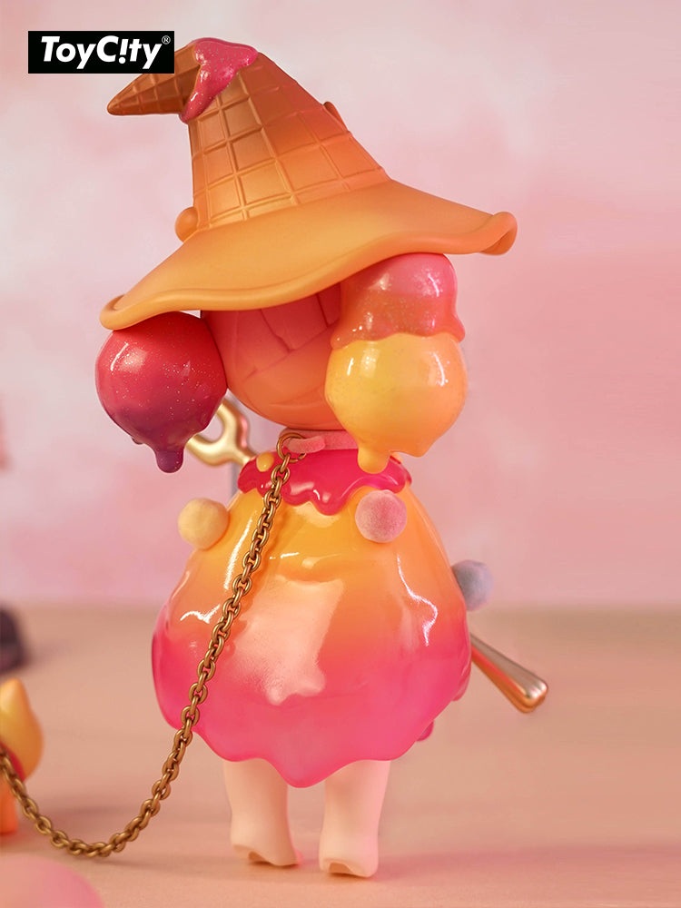 Laura 200% Raspberry Cone witch toy