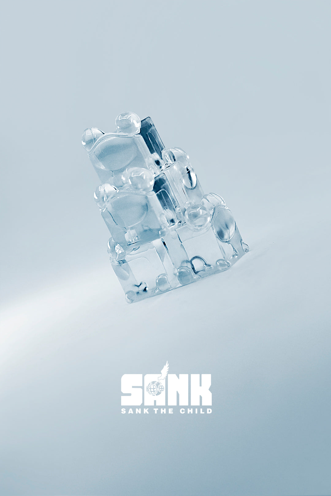 Cube Series Icy Frog by Sank