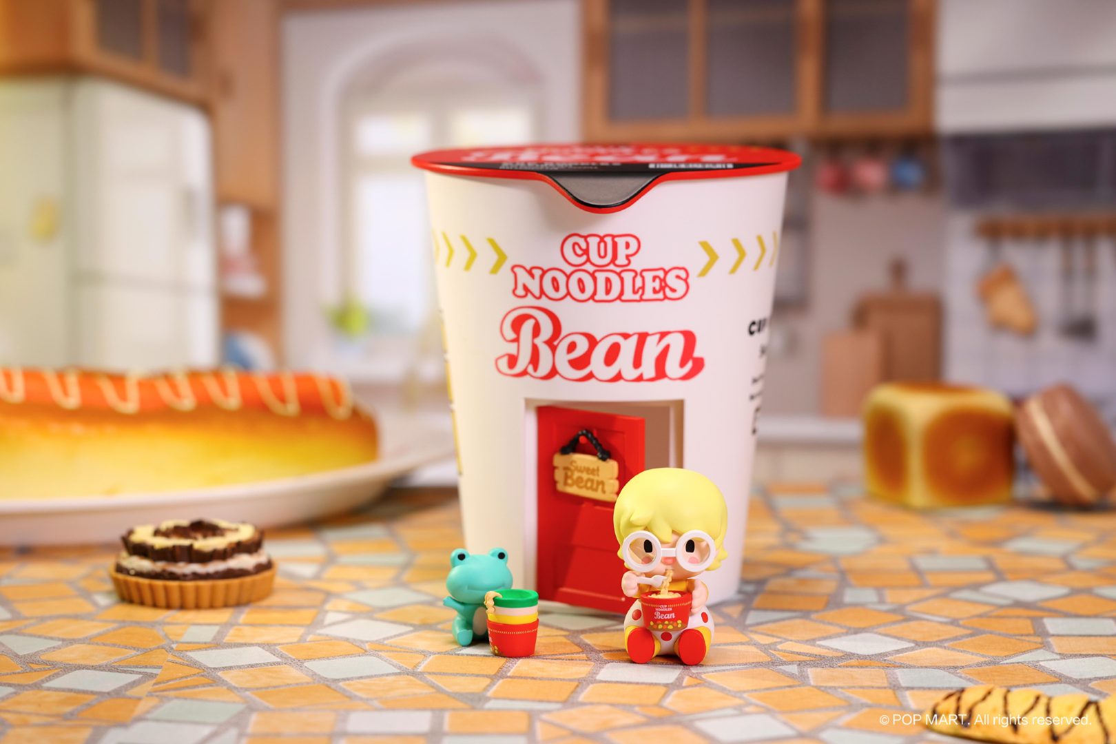 Sweet Bean: Cup Noodles House from Pop Mart