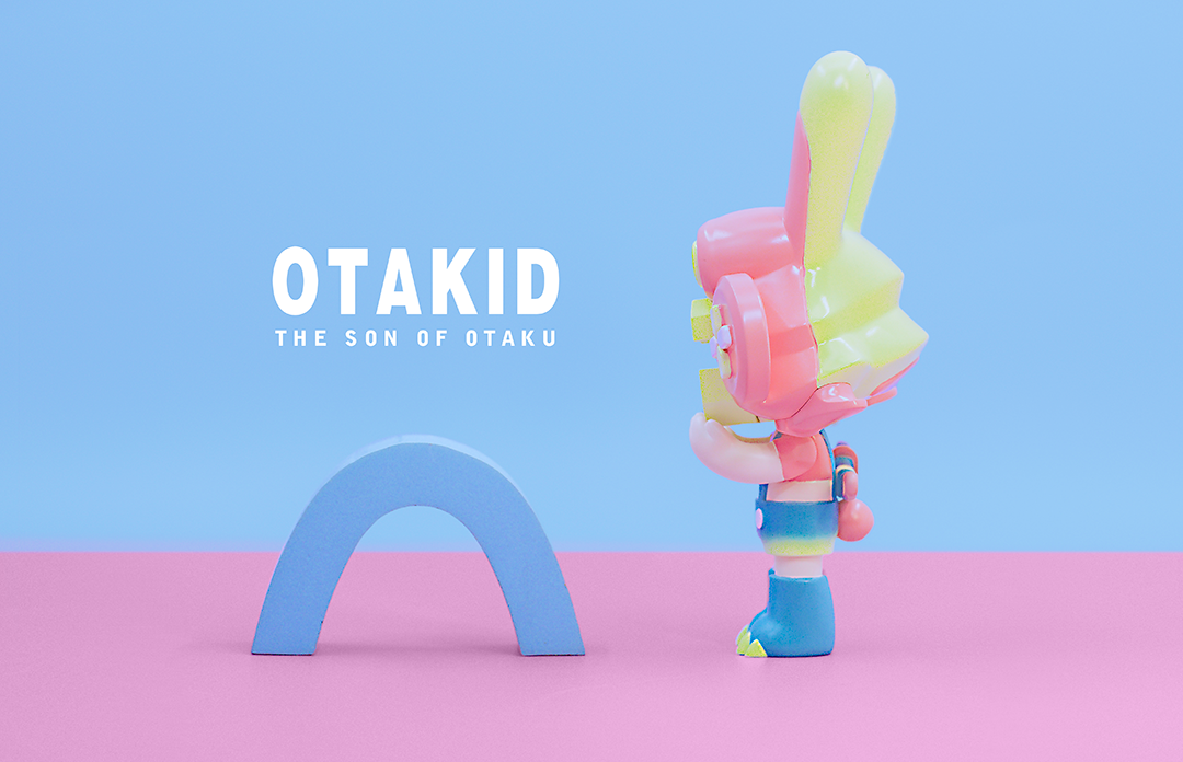 OTAKID Game Bunny - Red by Sank Toys
