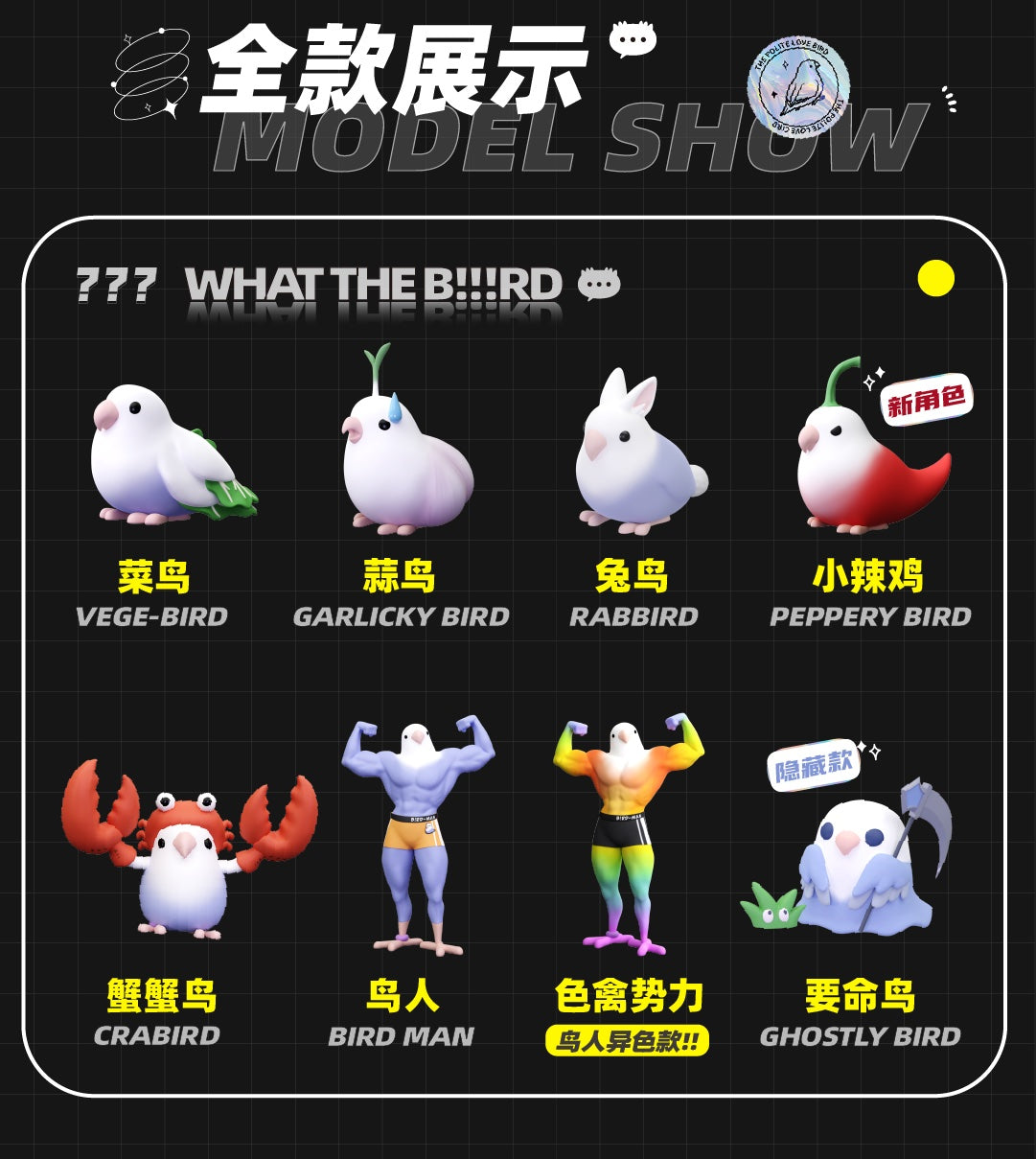 What The Bird and Things Blind Box Series