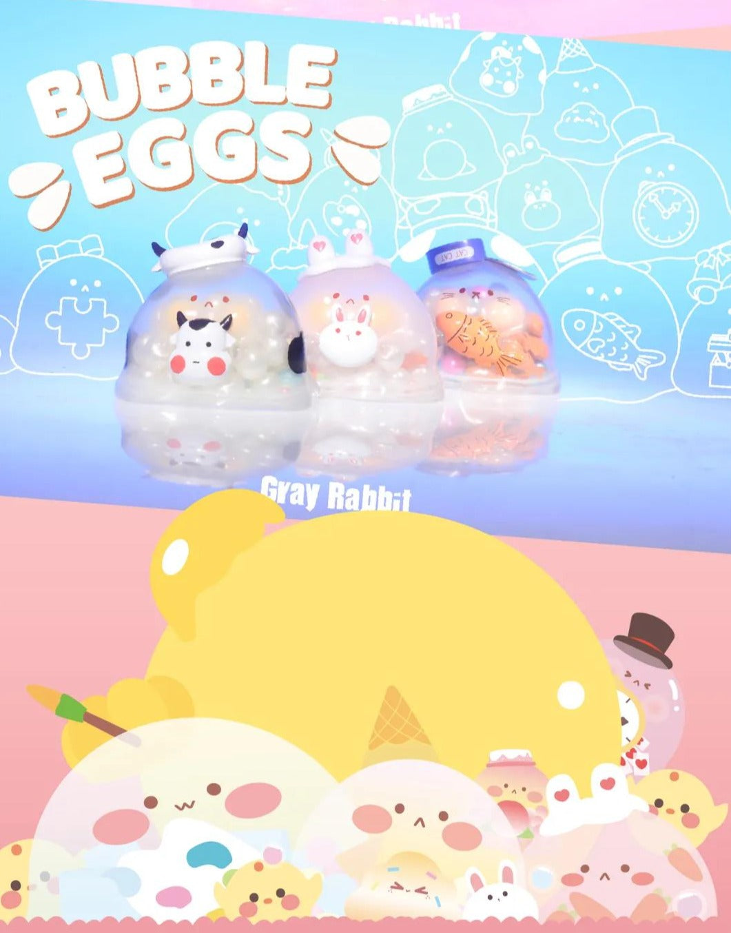 Bubble Eggs Blind Box Series
