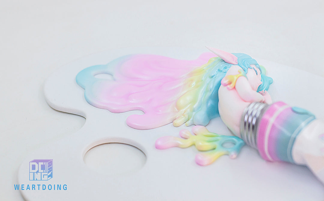 The Sleeping Beauty of Color - Rainbow by 颜如玉的第 x WeArtDoing