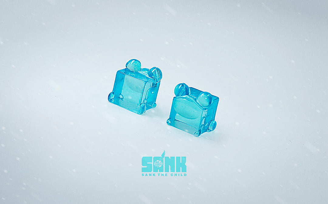 Cube Series Mint Frog by Sank