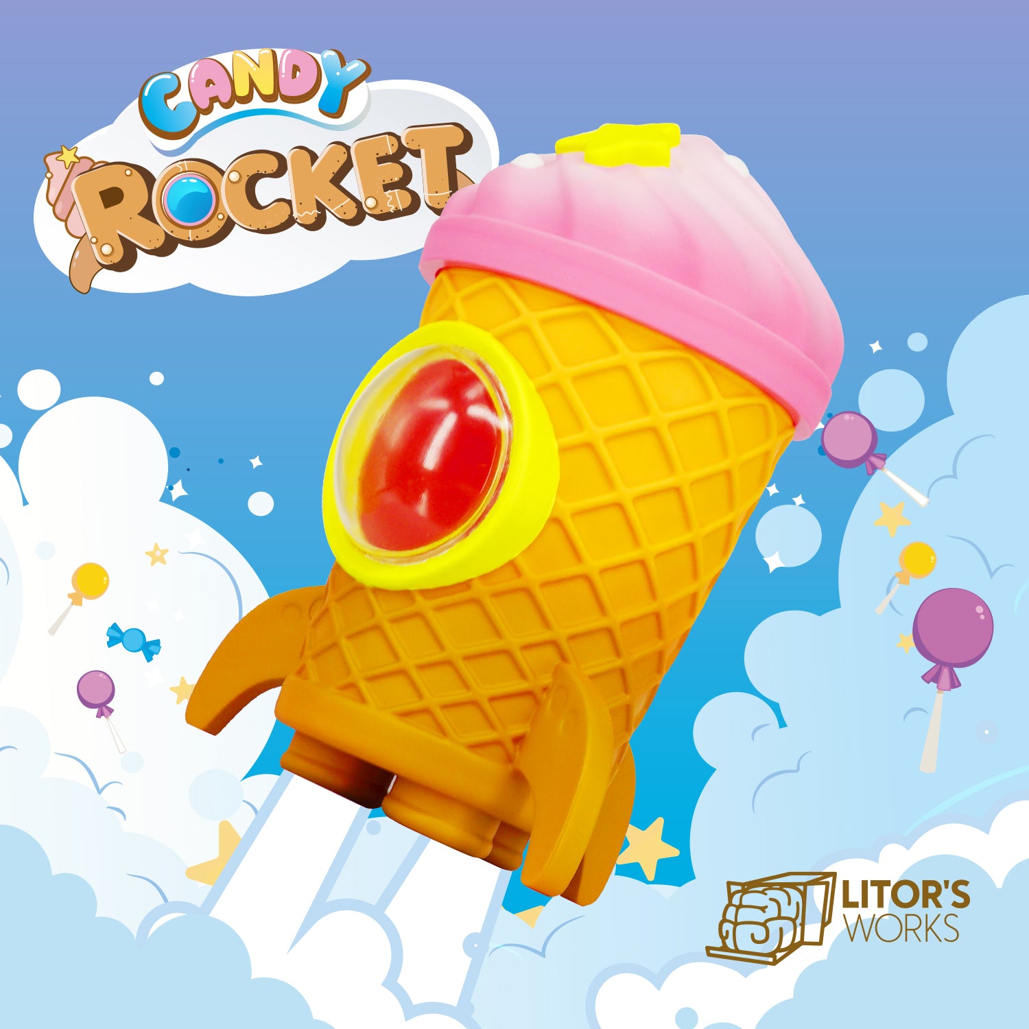 Candy Rocket by Litor's Works x Jelly Mew