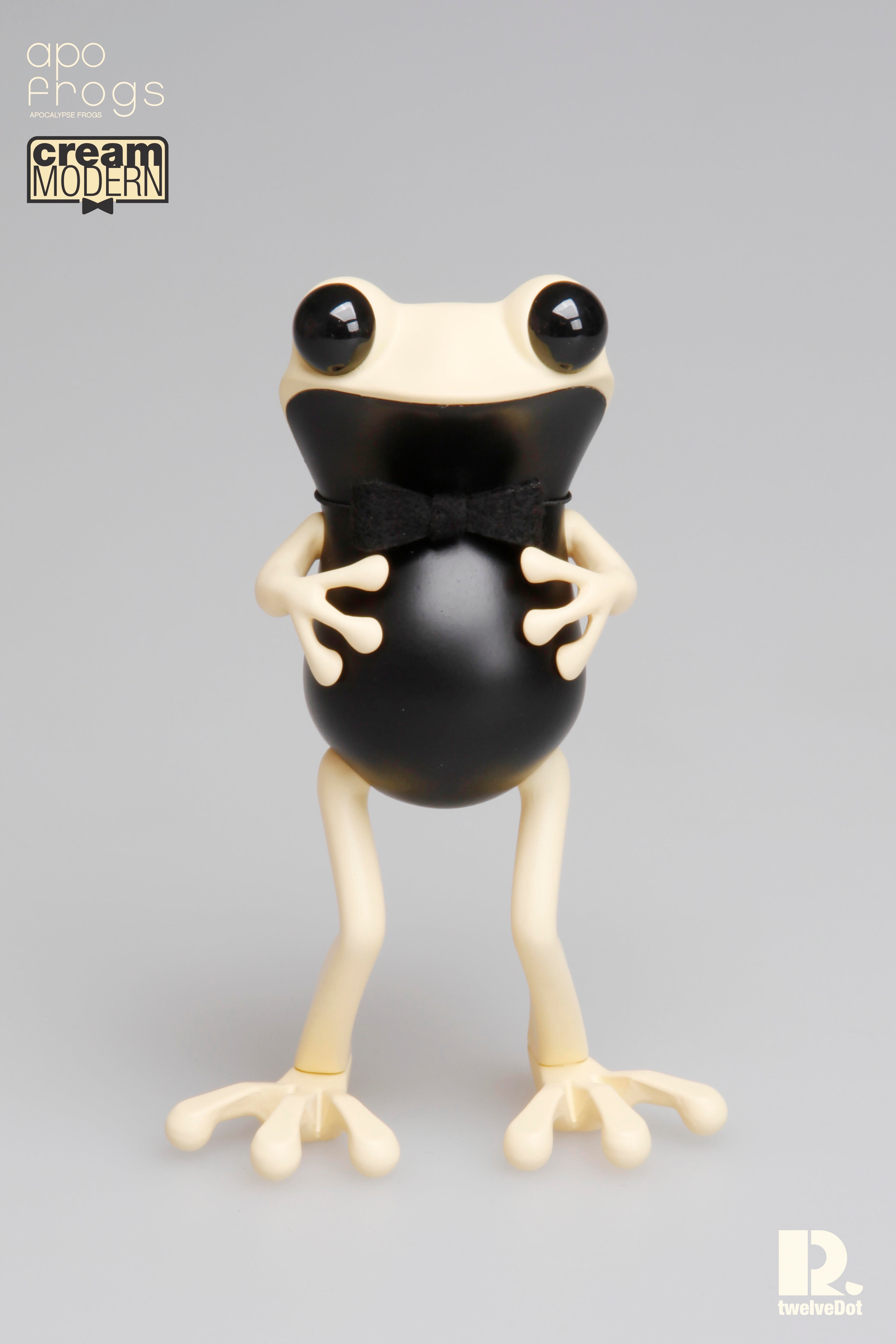 APO Frogs : Cream Modern by Twelvedot