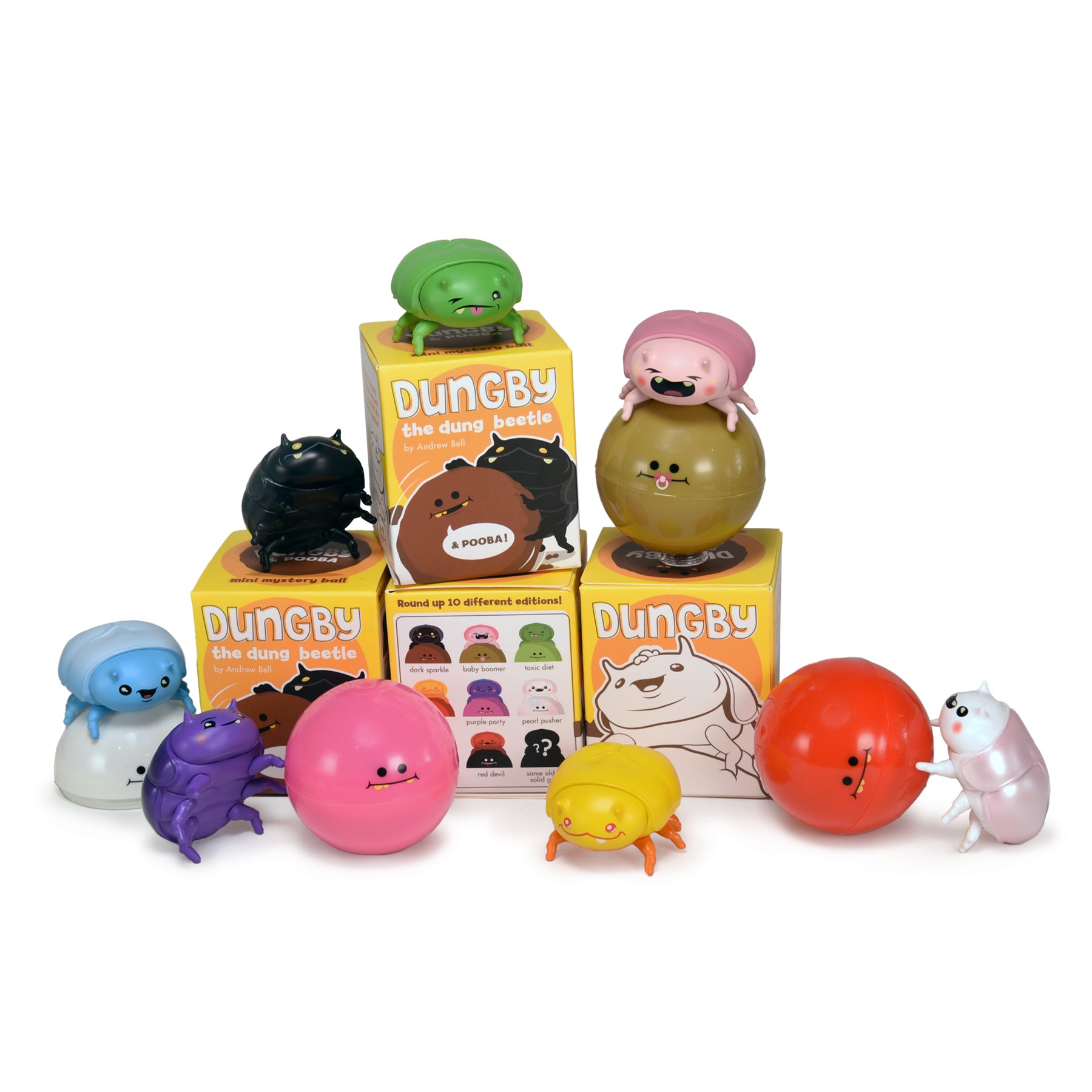Dungby & Pooba mini ball Blind Box Series by Andrew Bell