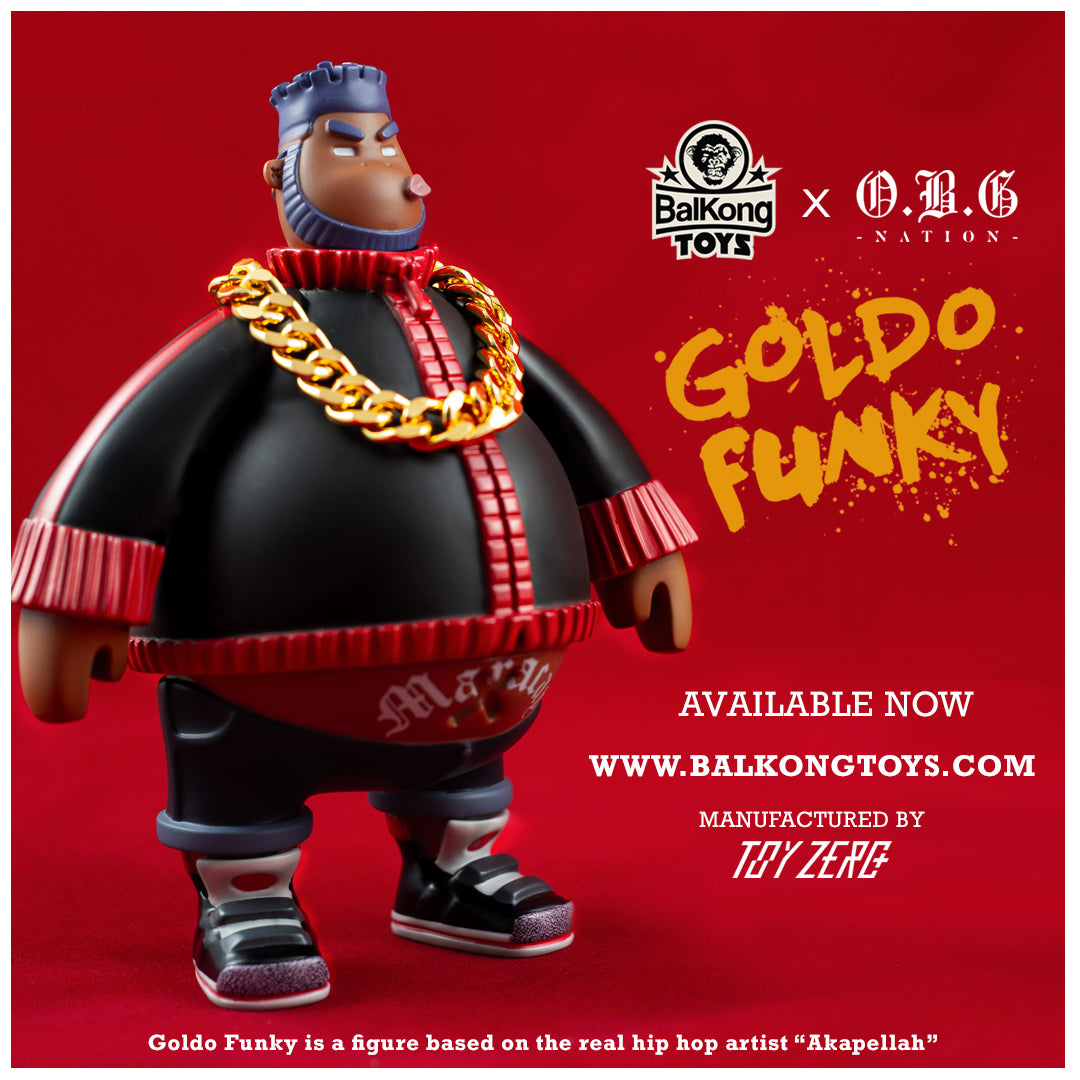 Goldo Funky by Balkong Toys & O.B.G
