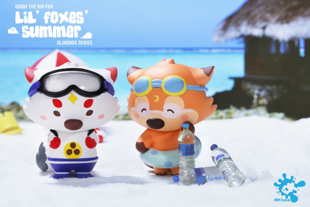 Goobi the Kid Fox – Lil’ Foxes Summer series by OKluna x POP MART