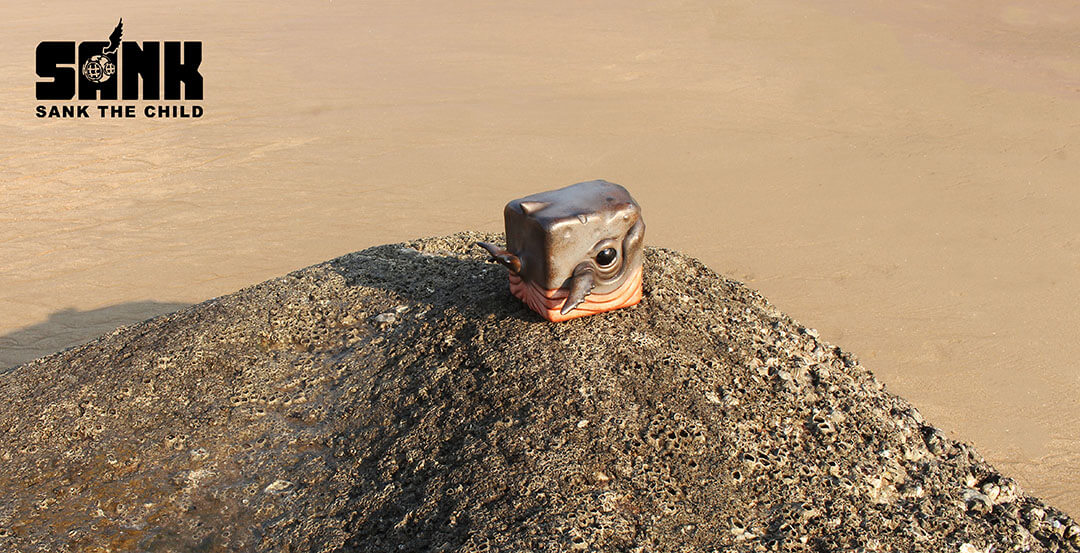 Cube Whale - Ocean Pollution by Sank Toys