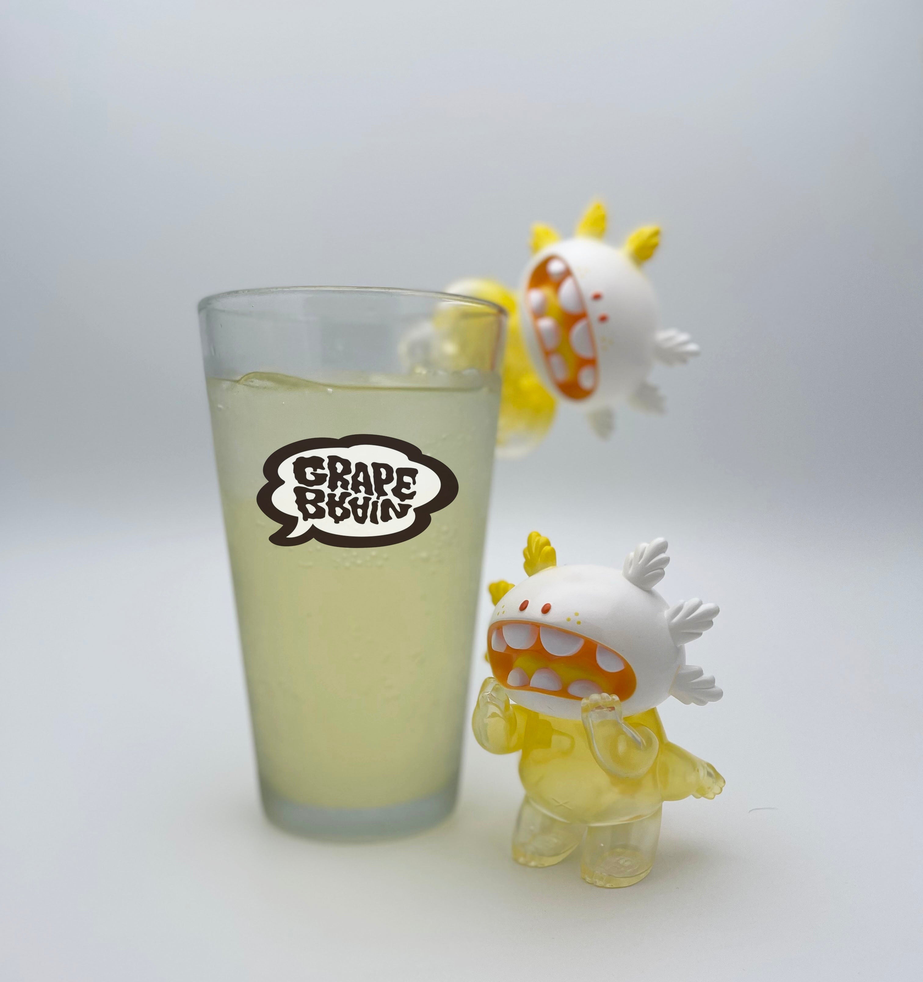 ONIGIRI Melon Soda & MACARONI Lemon Cream Soda by Grape Brain - Strangecat Exclusive