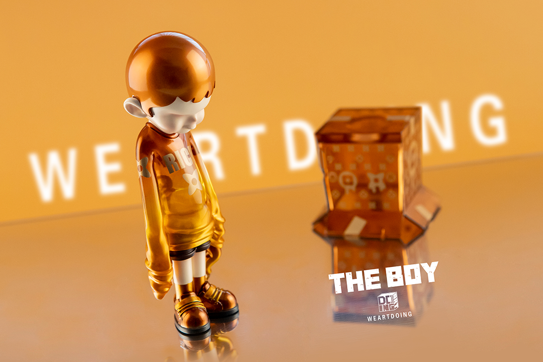 The Boy-Mask-I'm Rich-Gold