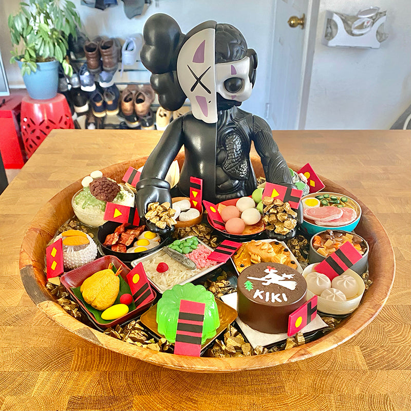 Misappropriated Icon 6 Eat Up - No Face Feast by Zard Apuya – Strangecat  Toys