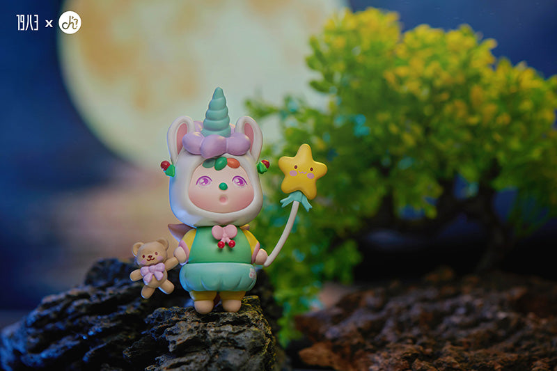 Larvochoi Forest Fairies Series by Playgrounders x 1983 Toys