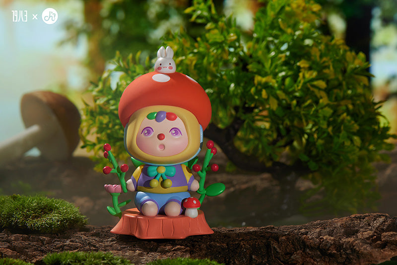 Larvochoi Forest Fairies Series by Playgrounders x 1983 Toys