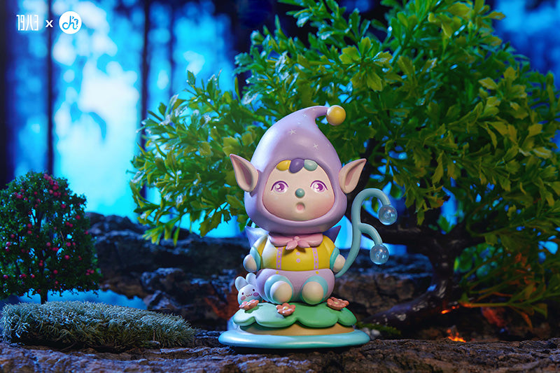 Larvochoi Forest Fairies Series by Playgrounders x 1983 Toys