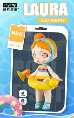 Laura Pool Fight Blind Box Series by Laura Art