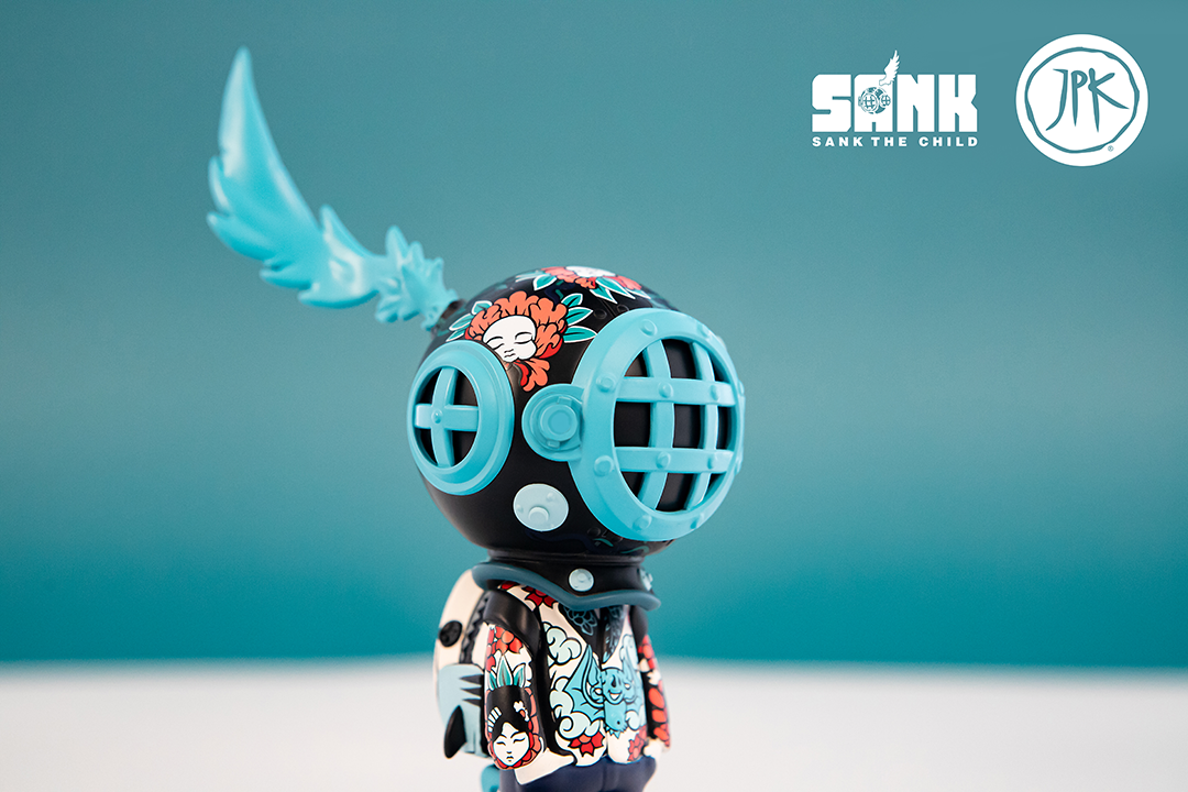 Sank Toys X Jon-Paul-Kaiser 背包少年-梦花 Backpack Boy-Flowers