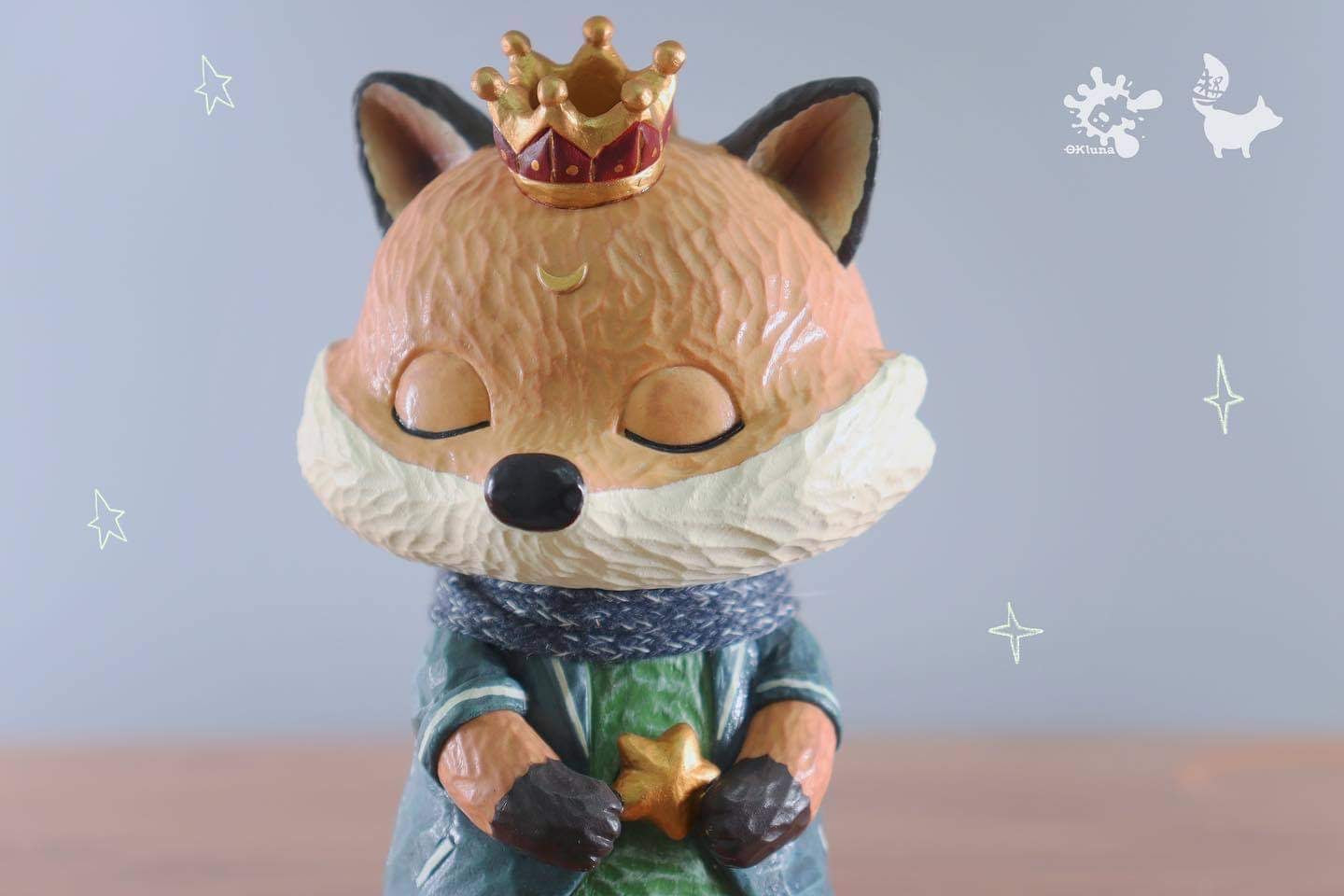 Okluna x Woodcarving animals: The king of another world