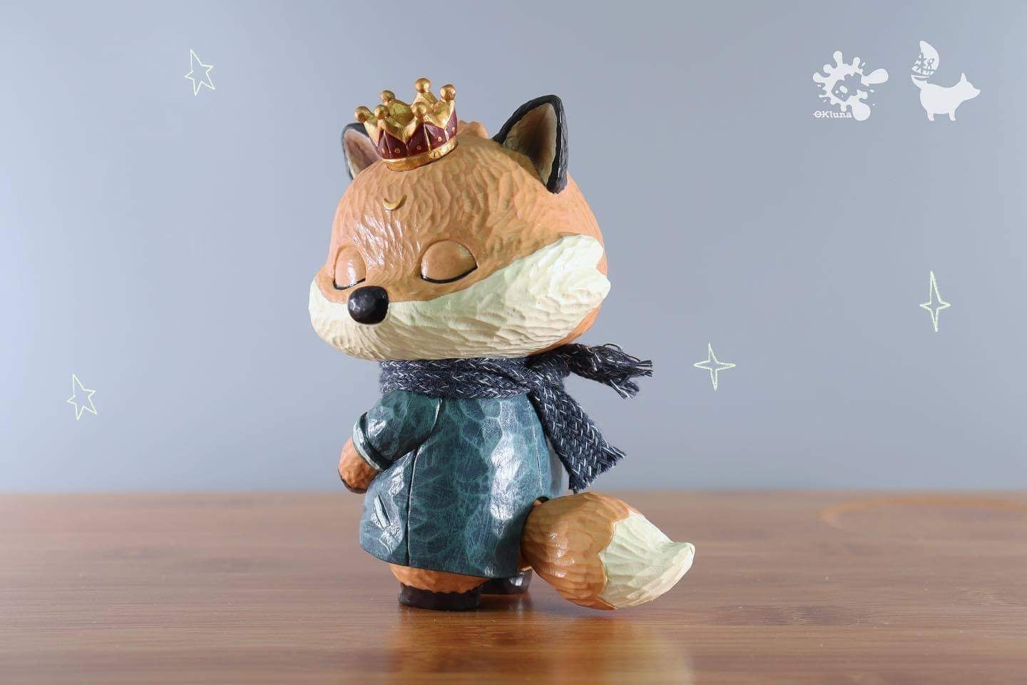 Okluna x Woodcarving animals: The king of another world