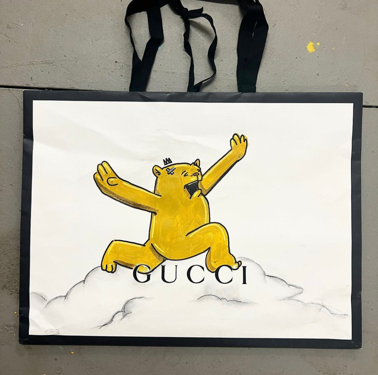 gucci bag drawing