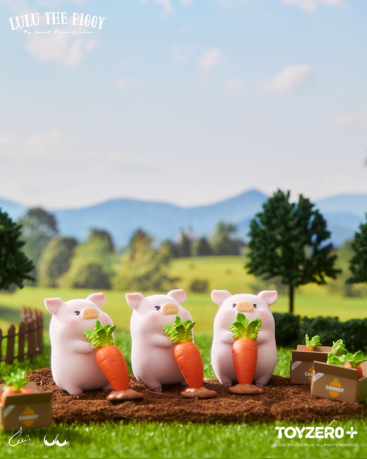 LuLu The Piggy Farm Blind Box Series by Cici's Story x ToyZero