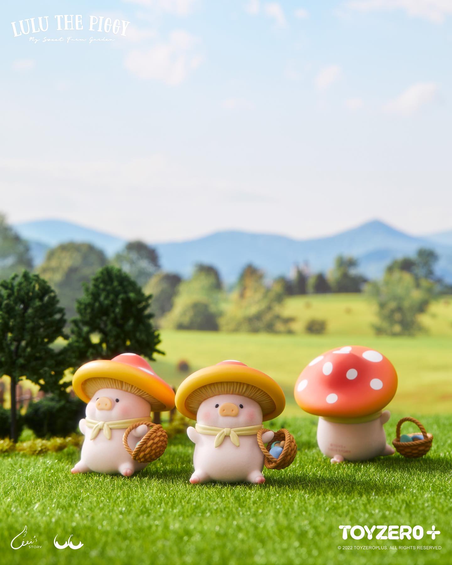 LuLu The Piggy Farm Blind Box Series by Cici’s Story x ToyZero Plus